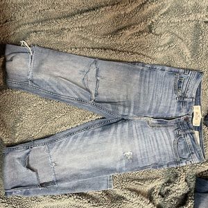 Hollister skinny jeans.